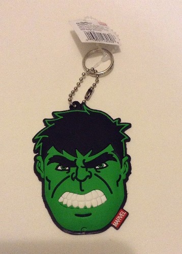 The hulk keychain rubber - keychain,