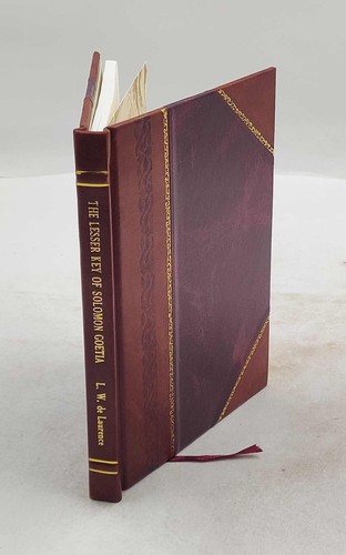 The lesser key solomon - the, of
