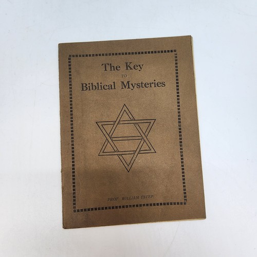 Vtg 1927 the - to, biblical
