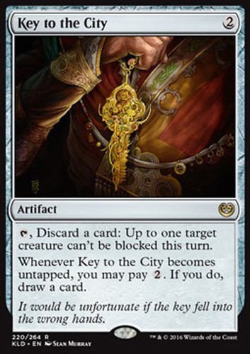 Mtg key the city - mtg,