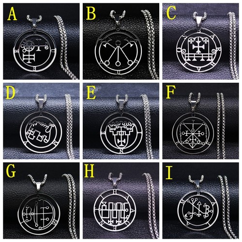 Collana cerchi magici - cerchi,