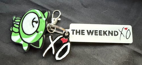 The weeknd key chain and - the,